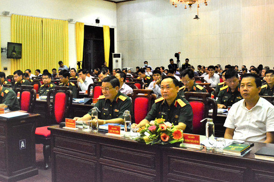 Tập huấn Luật Dân quân tự vệ và Luật Lực lượng dự bị động viên