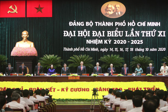 Đại hội đại biểu lần thứ XI Đảng bộ thành phố Hồ Chí Minh họp phiên trù bị