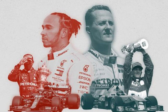 Hamilton trở thành tay đua thành công nhất lịch sử F1