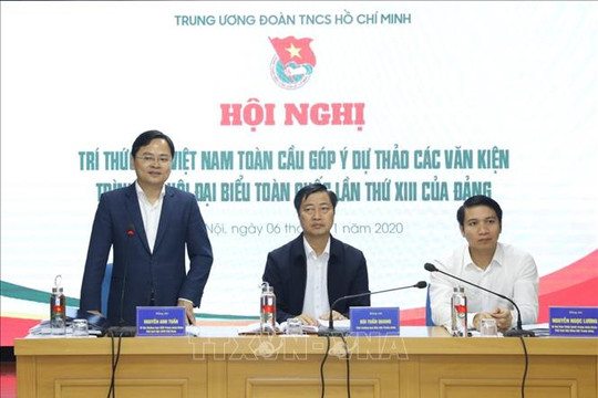 Trung ương Hội Liên hiệp thanh niên Việt Nam tổ chức góp ý dự thảo các văn kiện Đại hội lần thứ XIII của Đảng
