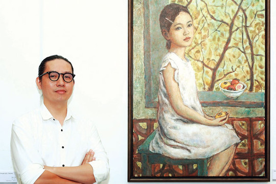 Họa sĩ Nguyễn Lê Anh: Tôi vẽ những mảnh ký ức