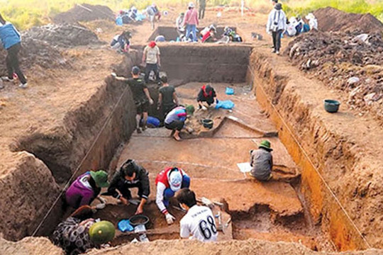 Cho phép khai quật khảo cổ tại khu vực gò Dền Rắn - Di chỉ Vườn Chuối