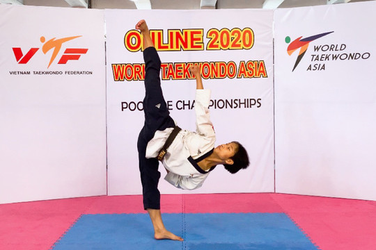 Võ sĩ Phạm Quốc Việt giành Huy chương đồng quyền Taekwondo châu Á - 2020