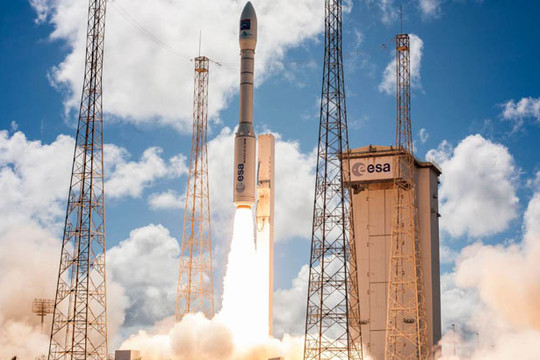 Tên lửa đẩy Vega gặp sự cố khi đưa vệ tinh lên quỹ đạo