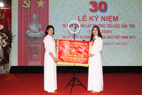 Trường Tiểu học Văn Yên kỷ niệm 30 năm thành lập