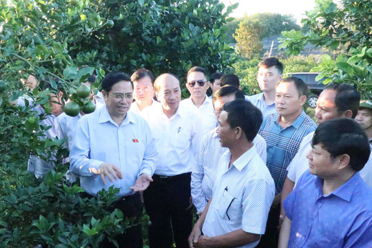 Trưởng ban Tổ chức Trung ương Phạm Minh Chính thăm và làm việc tại tỉnh Đắk Lắk