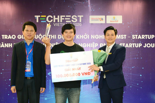Cuộc thi Startup Hunt 2020: Nền tảng thương mại điện tử nông sản giành giải Nhất