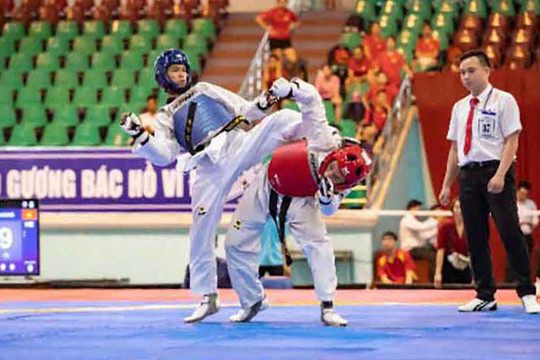 Hà Nội giành 2 Huy chương vàng tại Giải vô địch Taekwondo quốc gia năm 2020