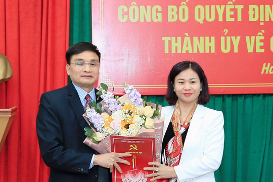 Đồng chí Nguyễn Trường Sơn giữ chức Bí thư Đảng ủy Khối doanh nghiệp Hà Nội