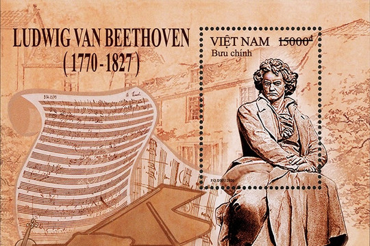 Phát hành bộ tem về nhà soạn nhạc vĩ đại Beethoven
