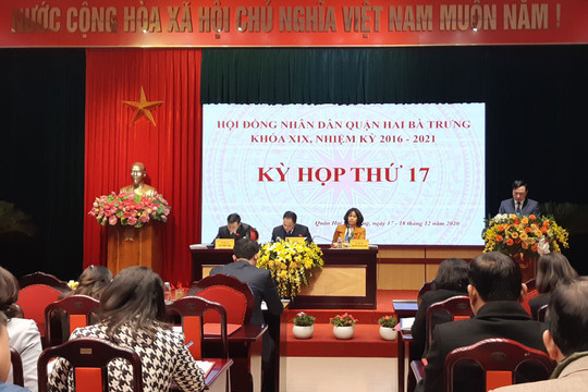 Hà Nội: HĐND các quận, huyện đồng loạt khai mạc kỳ họp cuối năm