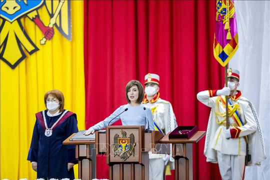 Điện mừng Tổng thống Cộng hòa Moldova