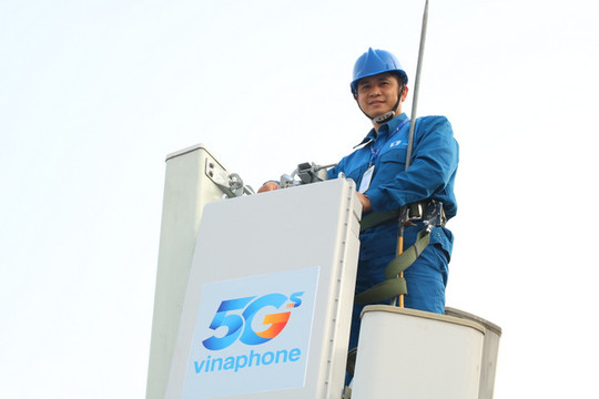 VinaPhone phát sóng 5G tại khu vực trung tâm Thủ Đức