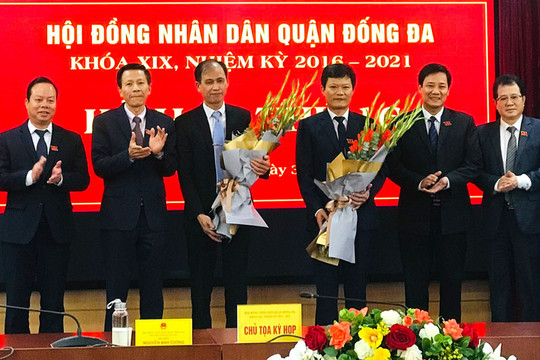 Đồng chí Hà Anh Tuấn giữ chức Phó Chủ tịch UBND quận Đống Đa