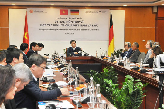Việt Nam – Cộng hòa Liên bang Đức tăng cường hợp tác công nghiệp, thương mại