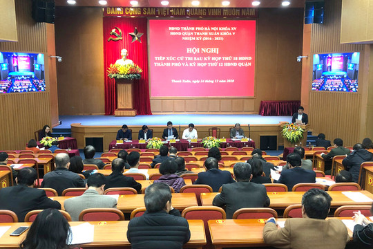 HĐND quận Thanh Xuân: Chú trọng bám sát thực tiễn