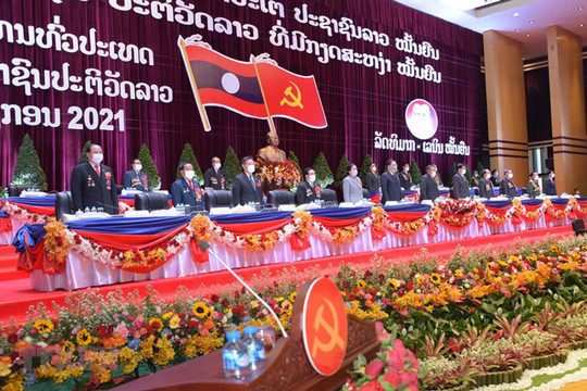 Đồng chí Trần Thanh Mẫn gửi thư chúc mừng thành công của Đại hội đại biểu toàn quốc Đảng Nhân dân Cách mạng Lào lần thứ XI