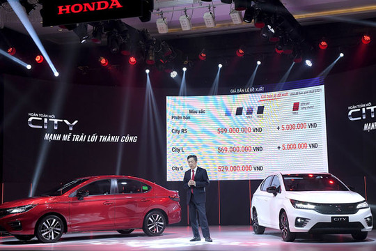 Honda City, Hyundai Accent bất ngờ bán chạy hơn Toyota Vios nhờ phiên bản mới
