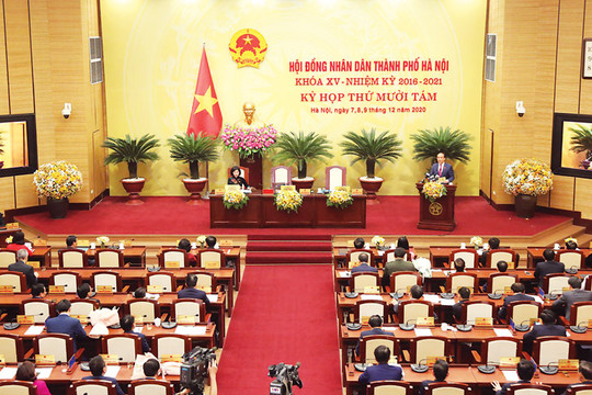 Hội đồng nhân dân thành phố Hà Nội: ''Điểm sáng'' đổi mới vì dân