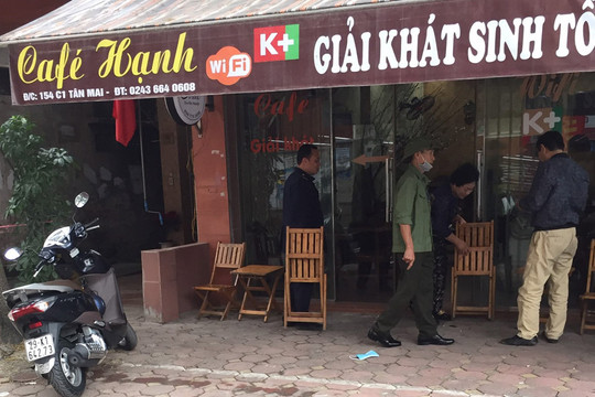 Hà Nội: Quán ăn đường phố, cà phê, trà đá vỉa hè đóng cửa phòng dịch