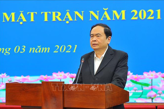 Cơ quan Ủy ban Trung ương MTTQ Việt Nam giới thiệu đồng chí Trần Thanh Mẫn và đồng chí Hầu A Lềnh ứng cử ĐBQH khóa XV
