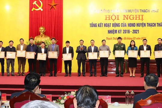 HĐND huyện Thạch Thất thực hiện 221 cuộc giám sát trong nhiệm kỳ 2016-2021