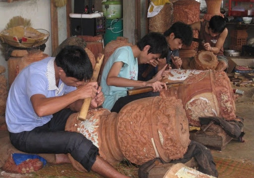 Sơn Đồng phát triển nghề truyền thống
