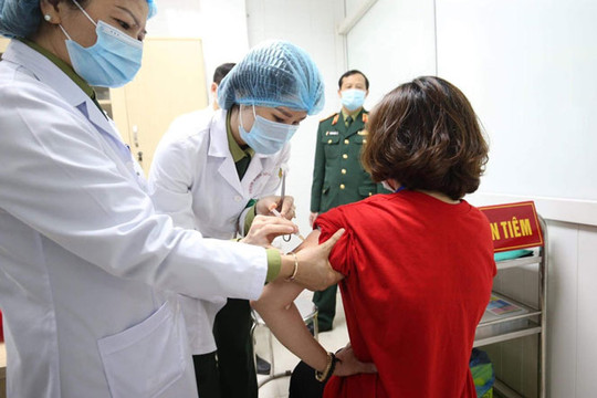 560 người tiêm thử nghiệm giai đoạn 2 vắc xin Covid-19 "Made in Vietnam" sức khỏe đều ổn định