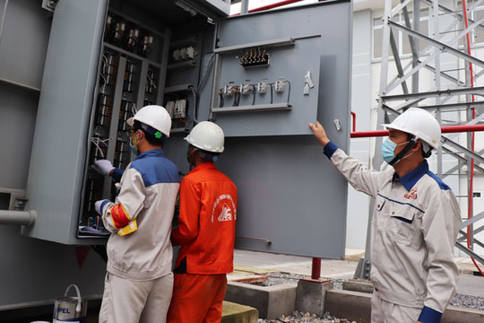 Trạm biến áp 110kV Phú Xuyên sẽ đóng điện trong tháng 4-2021