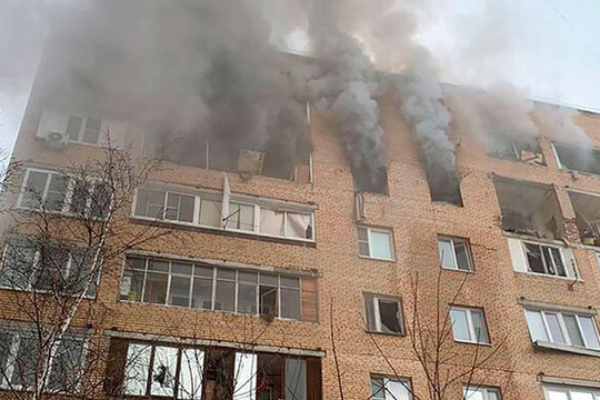 Nga: Nổ tại chung cư khiến 7 người thương vong