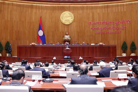 Lãnh đạo Đảng ta gửi điện mừng tới lãnh đạo Nhà nước, Chính phủ và Quốc hội Lào