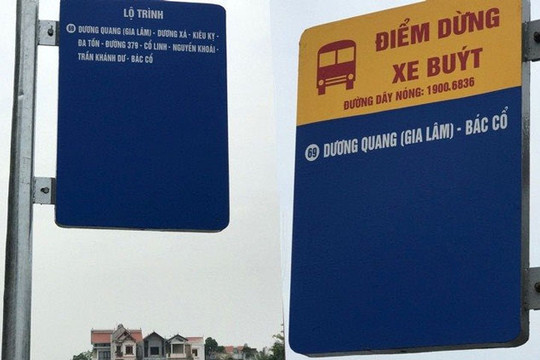 Bố trí thêm điểm dừng xe buýt tuyến 69 (Bác Cổ - Dương Quang)