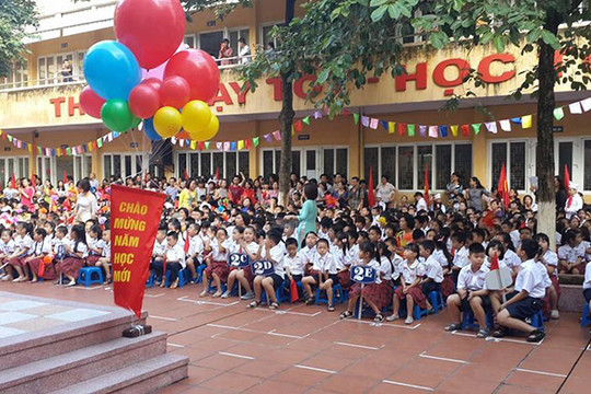 Trường Tiểu học Tràng An (quận Hoàn Kiếm) đạt tiêu chí trường chất lượng cao