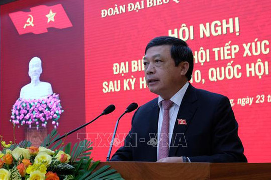 Đồng chí Đoàn Văn Việt được bổ nhiệm làm Thứ trưởng Bộ Văn hóa, Thể thao và Du lịch