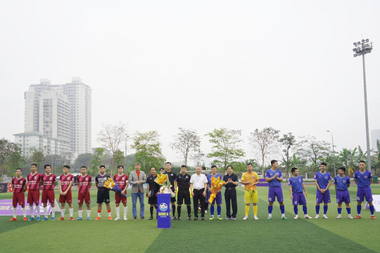 Khai mạc Giải bóng đá vô địch thành phố Hà Nội lần thứ nhất