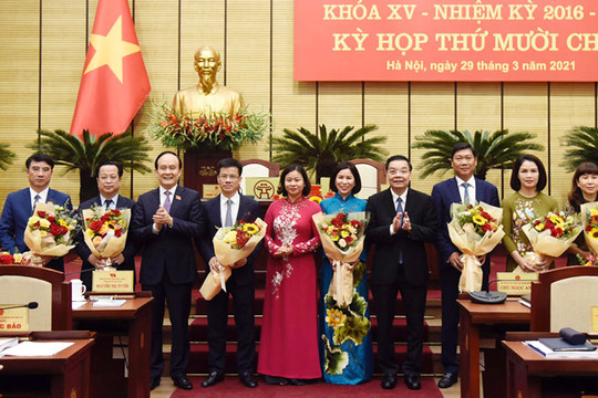 Hà Nội: Xác nhận kết quả bầu bổ sung ủy viên UBND thành phố