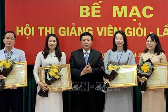 Bế mạc Hội thi giảng viên giỏi cấp Học viện Chính trị quốc gia Hồ Chí Minh lần thứ IV