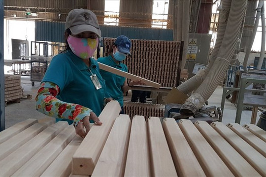 Kim ngạch xuất khẩu gỗ và lâm sản quý I-2021 đạt 3,944 tỷ USD