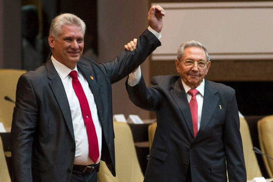 Đồng chí Miguel Diaz-Canel Bermudez giữ chức vụ Bí thư thứ nhất Đảng Cộng sản Cuba