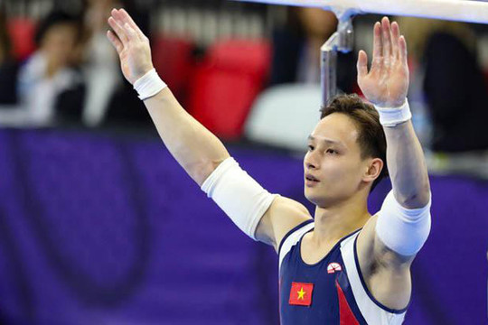 Vận động viên Đinh Phương Thành giành vé dự Olympic Tokyo 2020