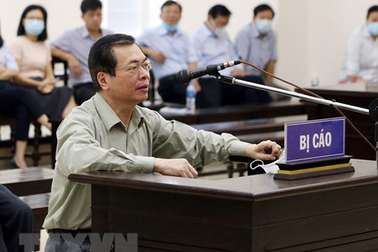 Nguyên Bộ trưởng Bộ Công Thương Vũ Huy Hoàng bị đề nghị 10-11 năm tù