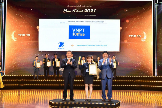 VNPT đoạt 16 giải thưởng Sao Khuê 2021