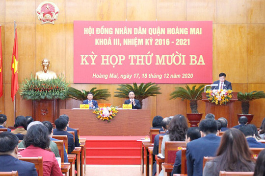 HĐND quận Hoàng Mai nâng cao chất lượng giám sát