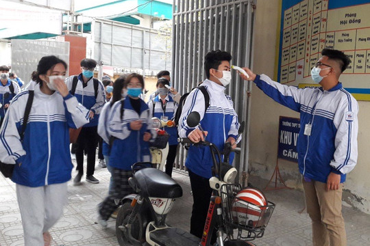 Hà Nội: Trường học kích hoạt các biện pháp phòng, chống dịch ở mức cao