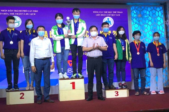 Hà Nội bảo vệ thành công ngôi đầu Giải cờ vua đồng đội toàn quốc 2021