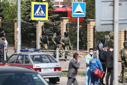 Nga: Xả súng tại trường học khiến ít nhất 11 người thiệt mạng