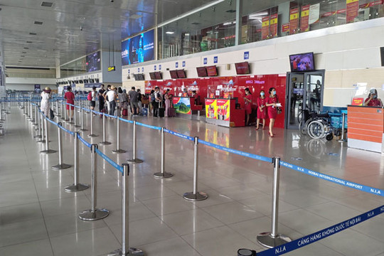 Cảng hàng không quốc tế Nội Bài tạm dừng khai thác sảnh E do giảm khách