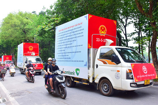 Rộn ràng không khí bầu cử tại Thủ đô Hà Nội
