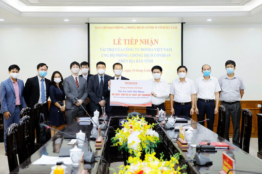 Honda Việt Nam đẩy mạnh các hoạt động hỗ trợ cộng đồng giữa muôn vàn khó khăn
