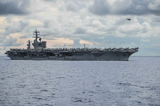 Mỹ rút tàu sân bay duy nhất ở châu Á - Thái Bình Dương